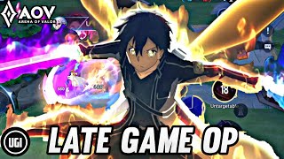 ALLAINKIRITO GAMEPLAY  LATE GAME OP  ARENA OF VALOR [upl. by Serge]