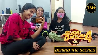 Super Dancer 4  Behind The Scenes with Swetha and Pratiti  Pratha  Ft Florina  सुपर डांसर 4 [upl. by Nerej529]