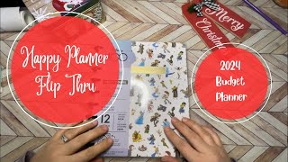 Happy Planner Disney 100 Flip Thru My Budget Planner for 2024 🎉 [upl. by Fleischer]