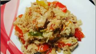 RISO BASMATI CON POLLO E VERDURE  RISO ALLA THAILANDESE [upl. by Eidson869]