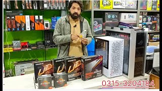 AMD RYZEN PROCESSOR PRICES UPDATE  B450M MOTHERBOARD PRICES UPDATE  AMIR TRADERS RAWALPINDI [upl. by Lopez]