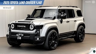 2025 Toyota Land Cruiser FJ40 Revealed  potential replacement for the FJ Cruiser [upl. by Ococ704]