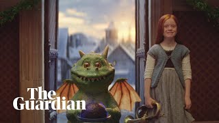 Watch Edgar the dragon in joint John Lewis and Waitrose Christmas advert [upl. by Rheingold]