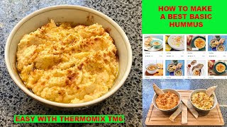 How to make Hummus in a Thermomix TM6 [upl. by Lello305]