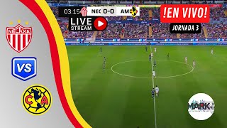 NECAXA VS AMÉRICA EN VIVO🔴JORNADA 3 CLAUSURA 2024LIGA MX por marcos team [upl. by Ettesil943]