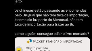 Importar coisas da china para o Uruguai e trazer para o Brasil com isenção total [upl. by Arret550]