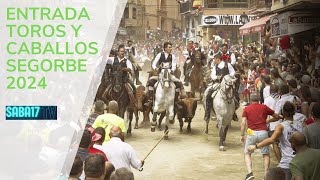 2 ENTRADA TOROS Y CABALLOS SEGORBE 2024 [upl. by Nageam153]