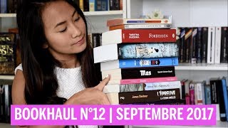 BOOKHAUL N°12  SEPTEMBRE 2017 [upl. by Aloysia337]