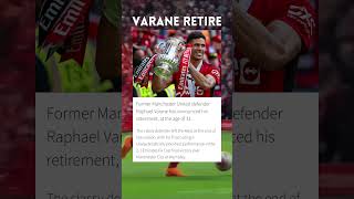 Raphael Varane Retire [upl. by Sari462]