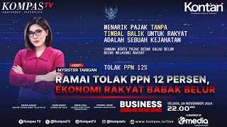 LIVE  Ramai Tolak PPN 12 Persen Ekonomi Rakyat Babak Belur  BTALK [upl. by Eugene]