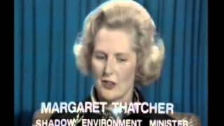 Thatcher Party Election Broadcast 1974 [upl. by Ciccia411]