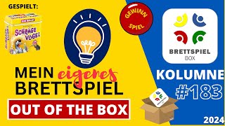 Brettspiel Kolumne der Brettspielbox  Das eigene Spiel [upl. by Darrel672]