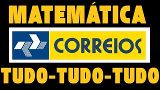 Matemática Concurso Correios da Banca IBFC  TUDO  Exercícios Resolvidos  Questões Resolvidas [upl. by Krenn]