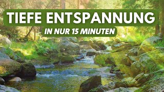 Finde inneren Frieden amp Gelassenheit  Meditation Tiefenentspannung [upl. by Kirchner672]