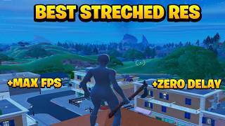 How to get The BEST Stretched Resolution in Fortnite Chapter 5 Season 4 ✅ HUGE FPS BOOST [upl. by Nylegna]