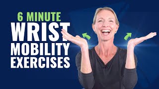 Wrist Mobility Follow Along Routine 6 Simple Wrist Exercises for Pain Relief [upl. by Fernas494]