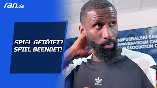 Rüdiger muss sich auf die Zunge beißen [upl. by Annaeed]