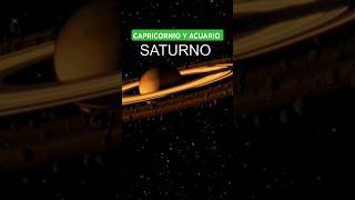 SATURNO rige los signos CAPRICORNIO Y ACUARIO [upl. by Mylor461]