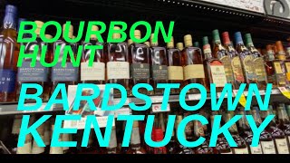 Bourbon Hunting in Bardstown Kentucky Evergreen Liquors Quick run through [upl. by Azarcon]