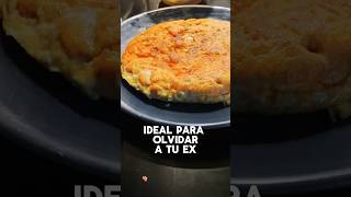 TORTILLA DE BONIATO Ideal para olvidar a tu EX parati recetasfaciles poetry recetas tarot [upl. by Shatzer775]