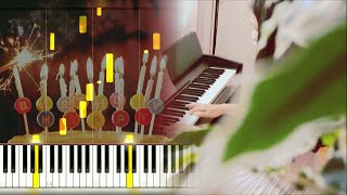 Romantic Happy Birthday  Miranda Wong  Piano Cover  Piano Tutorial [upl. by Acirtap]