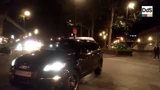 Barack Obama a su llegada al Alfonso XIII de Sevilla [upl. by Adaran]