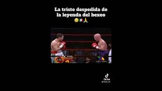 La triste despedida del campeon Julio Cesar Chavez [upl. by Bradan]