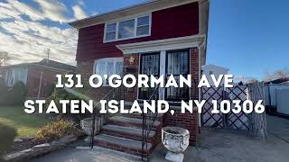 131 Ogorman Ave Staten Island NY 10306 [upl. by Dal]