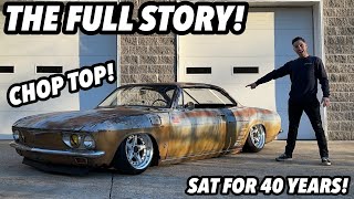 My Bagged amp Roof Chopped Corvair FULL BUILD In 20 Minutes [upl. by Cas905]