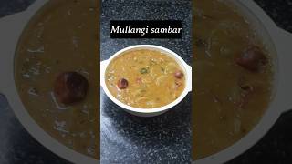 Mullangi sambar recipe in tamil Radish sambar recipe [upl. by Aracat]