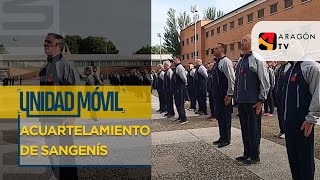 Acuartelamiento de Sangenís del regimiento de Pontoneros y especialidades de Ingenieros  Pontoneros [upl. by Bergin997]