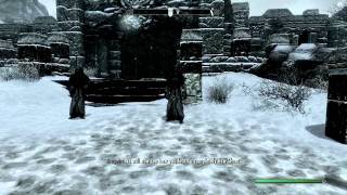 Skyrim  Shout Fight With Arngeir [upl. by Bruce]