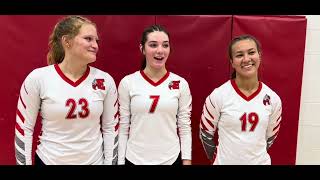 Edgewood trio recaps fiveset win over Jefferson [upl. by Deste]