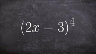 Using binomial expansion to expand a binomial to the fourth degree [upl. by Taddeusz105]