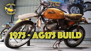 Yamaha AG175  DT175 Scrambler Build  Episode 1 [upl. by Japha]