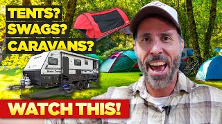 Ultimate Off Road Camping Set Up  Tent vs Swag vs RoofTop Tent vs Camper [upl. by Anu452]