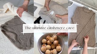 Wash Your Cashmere At Home luxury minimalist wardrobe  cashmere is the best value fabric [upl. by Ttenrag351]