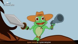 Edewcate english rhymes  Froggy went a courtin and he did ride nursery rhyme [upl. by Necyla]