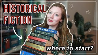 A BEGINNERS GUIDE TO HISTORICAL FICTION  book recommendations throughout history 💫📚 [upl. by Hajan]