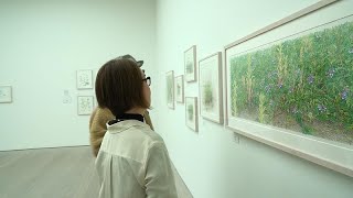 Flower power botanical art takes root at Saatchi Gallery [upl. by Asyla]