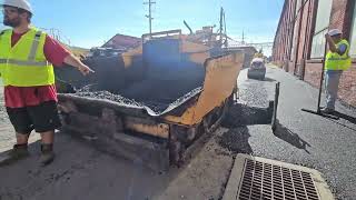 Asphalt Paving Norfolk Southern [upl. by Carothers]