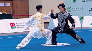 2024 Samuel Hui  Chung Hei Yeung • HKG  Pairs Taiji 🥇  10th Asian Wushu Championships [upl. by Allac]