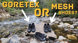 Whats better Goretex or mesh Salomon XA pros [upl. by Leifer]