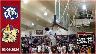 OFFICIAL HIGHLIGHTS  Oakland at Oakland Tech Boys Basketball [upl. by Skardol]