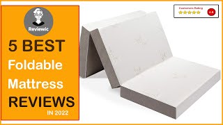 ✅ Best Foldable Mattress Amazon In 2023 ✨ Top 5 Tested amp Buying Guide [upl. by Drucilla826]