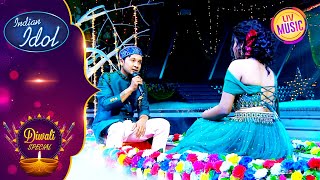 Pawandeep amp Arunita की Singing Chemistry है Best  Indian Idol Season 12  Diwali Special [upl. by Vander]