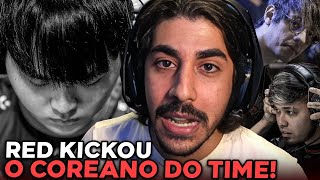 A RED CANIDS KICKOU O COREANO DO TIME [upl. by Yanad]