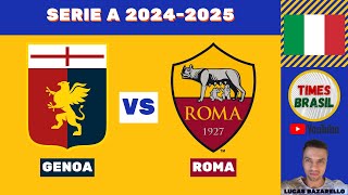 GENOA vs ROMA  Campeonato Italiano 202425  Serie A Enilive 20242025  genoa asroma seriea [upl. by Alius]