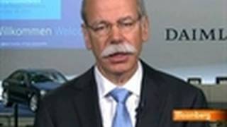 Zetsche Says Daimler Is Realistic About Sales in US [upl. by Asilla627]