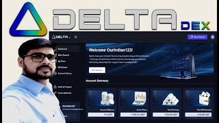 delta dex new project daily withdrwal LIVE PRROF earningapp crypto boomairdrop ourindiantechnol [upl. by Noyad]